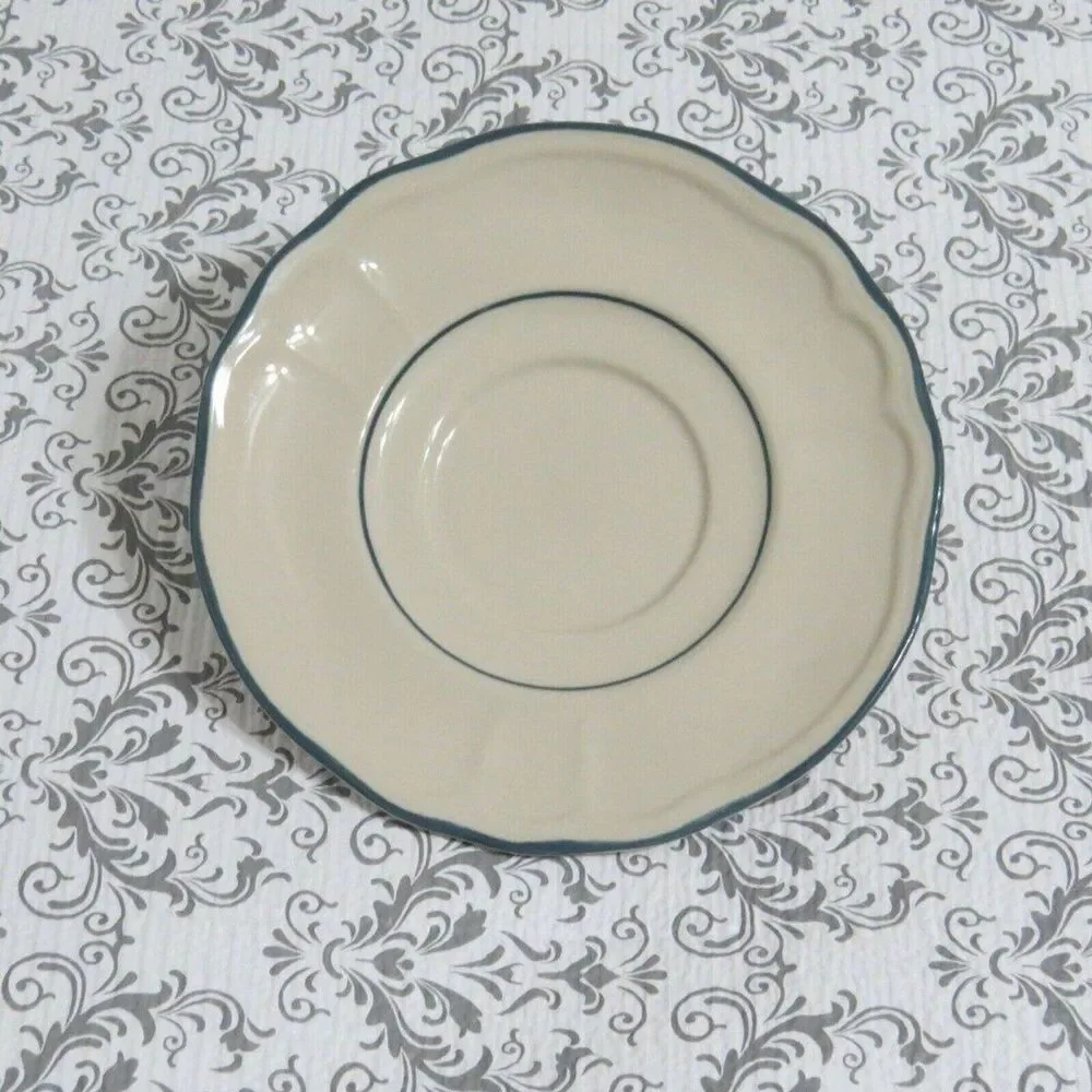 Epoch Apple Blossom Scalloped Edge Saucer 6
